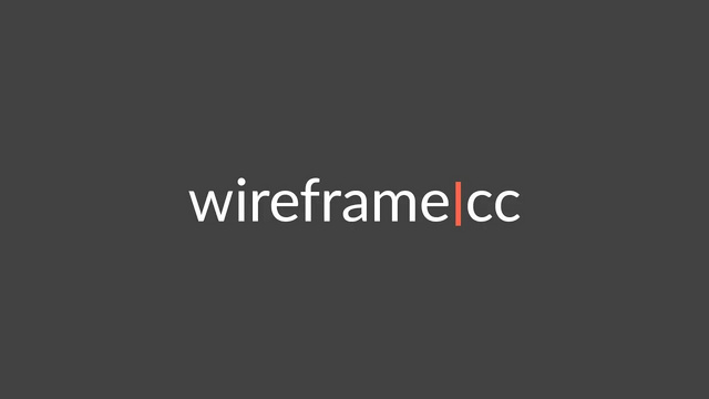 Быстрое создание скетча в wireframe|cc - Видеоурок